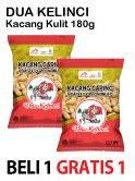 Promo Harga DUA KELINCI Kacang Garing Original 180 gr - Alfamart