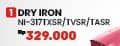 Promo Harga Panasonic NI-317 Iron TXSR, TVSR, TASR  - COURTS