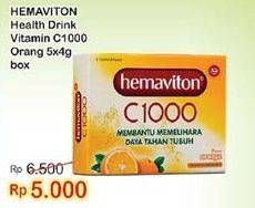 Promo Harga HEMAVITON C1000 per 5 sachet 4 gr - Indomaret