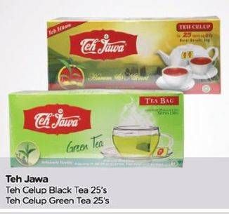 Promo Harga Teh Jawa Celup Black Tea/Green Tea  - TIP TOP