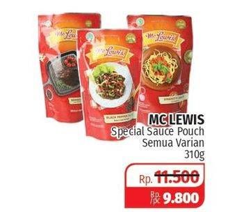 Promo Harga MC LEWIS Saus All Variants 310 gr - Lotte Grosir