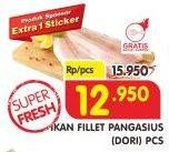 Promo Harga Ikan Fillet Pangasius per 100 gr - Superindo