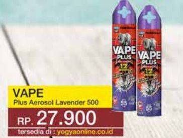Promo Harga FUMAKILLA VAPE Aerosol Plus Lavender 500 ml - Yogya