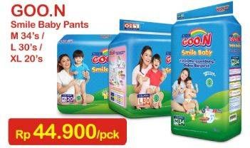 Promo Harga Goon Smile Baby Pants M34, L30, XL20  - Indomaret