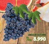 Promo Harga Anggur Autumn per 100 gr - LotteMart