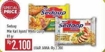 Promo Harga SEDAAP Mie Kari Ayam/White Curry  - Hypermart