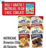 Promo Harga Nutricake Instant Cake Brownies All Variants 230 gr - Hypermart