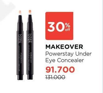 Promo Harga MAKE OVER Powerstay Under Eye Perfecting Concealer  - Watsons