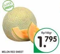 Promo Harga Melon Red Sweet  - Superindo