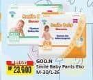 Promo Harga Goon Smile Baby Ekonomis Pants M30, L26 26 pcs - Alfamart