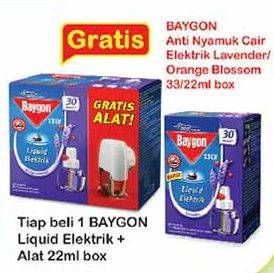 Promo Harga BAYGON Liquid Electric Refill 22 ml - Indomaret
