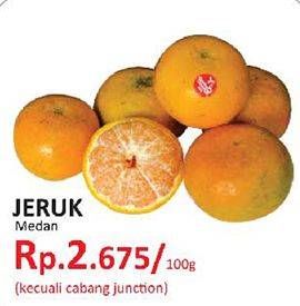 Promo Harga Jeruk Medan per 100 gr - Yogya