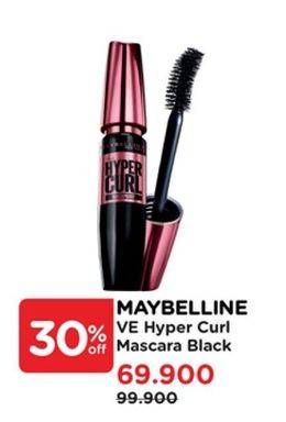 Promo Harga Maybelline Hypercurl Volum Express 9 ml - Watsons