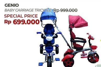 Promo Harga GENIO Tricycle Stroller  - Carrefour