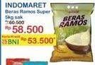 Promo Harga Indomaret Beras Ramos 5000 gr - Indomaret