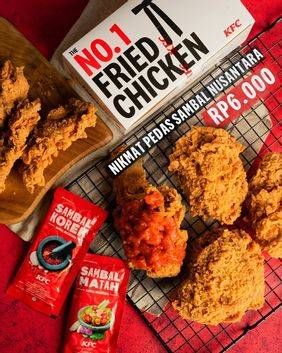 Promo Harga KFC Sambal Nusantara Korek, Matah  - KFC