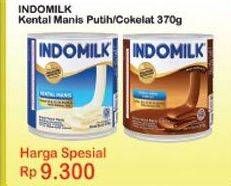 Promo Harga INDOMILK Susu Kental Manis Cokelat, Plain 370 gr - Indomaret