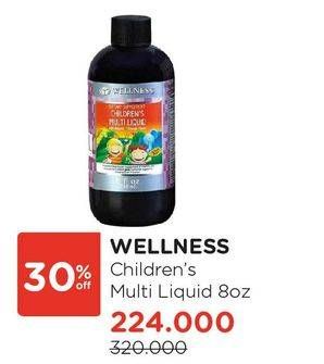 Promo Harga WELLNESS Children Multi Liquid  - Watsons