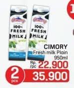 Promo Harga Cimory Fresh Milk Full Cream 950 ml - LotteMart