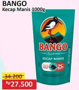 Promo Harga Bango Kecap Manis 1000 gr - Alfamart