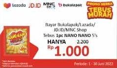Promo Harga Nano Nano Candy 5 pcs - Alfamidi