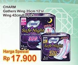 Promo Harga Safe Night Gathers 35cm 12s; Wing 42cm 8s  - Indomaret