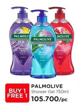 Promo Harga Palmolive Shower Gel 750 ml - Watsons