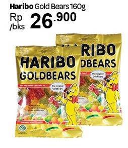 Promo Harga HARIBO Candy Gummy Gold Bears 160 gr - Carrefour