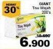 Promo Harga GIANT Tisu Wajah 200 pcs - Giant