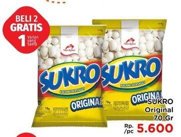 Promo Harga DUA KELINCI Kacang Sukro Original 70 gr - LotteMart