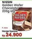 Promo Harga Nissin Golden Wafers Chocolate 300 gr - Indomaret