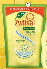 Promo Harga Zwitsal Natural Baby Bath 450 ml - Guardian