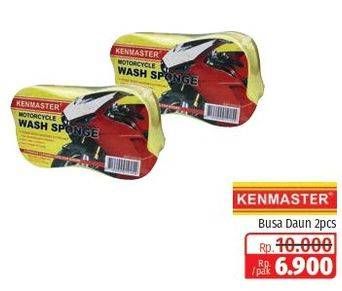 Promo Harga KENMASTER Busa Cuci Motor Daun per 2 pcs - Lotte Grosir