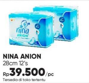 Promo Harga Bagus Nina Anion 28cm 10 pcs - Guardian