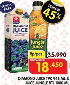 Promo Harga DIAMOND Juice, Jungle Juice  - Superindo