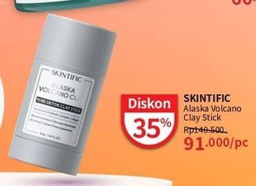 Promo Harga Skintific Alaska Volcano Pore Clay Stick 40 gr - Guardian