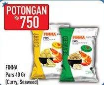 Promo Harga FINNA Kerupuk Pars Curry, Seaweed 40 gr - Hypermart