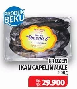 Promo Harga Ikan Capelin Frozen, Male 500 gr - Lotte Grosir