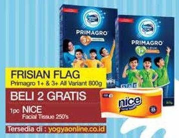 Promo Harga FRISIAN FLAG Primagro 1+ & 3+ All Variant 800g  - Yogya