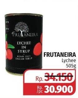 Promo Harga FRUTANEIRA Lychee in Syrup 565 gr - Lotte Grosir
