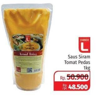 Promo Harga CHOICE L Saus Tomat Pedas 1 kg - Lotte Grosir