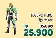 Promo Harga Legend Hero Figure Ast Action Figure 1 pcs - Alfamidi