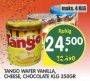 Promo Harga TANGO Wafer Chocolate, Vanilla Milk, Cheese 350 gr - Superindo