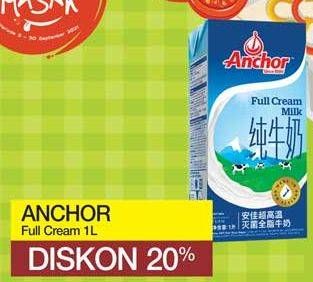 Promo Harga ANCHOR Milk Full Cream 1000 ml - Yogya