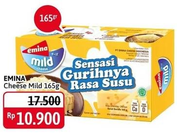 Promo Harga EMINA Cheddar Cheese Mild 165 gr - Alfamidi