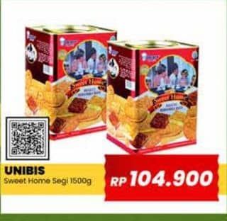 Promo Harga Unibis Sweet Home Assorted Biscuits 1500 gr - Yogya