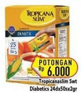 Promo Harga Tropicana Slim Sweetener Diabtx 50 pcs - Hypermart