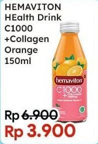 Promo Harga Hemaviton C1000 Orange + Collagen 150 ml - Indomaret