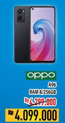Promo Harga Oppo A96 8 GB + 256 GB  - Hypermart