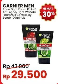 Harga Garnier Men Facial Foam